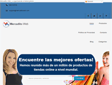 Tablet Screenshot of mercaditoweb.com